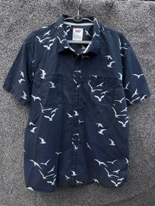 Levi's Bird Print Short Sleeve Shirt