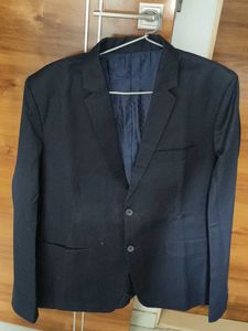 Classic Navy Blue Blazer