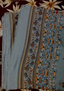 Elegant Kurta Set with Intricate Floral Print
