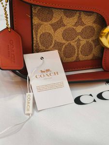 Coach Tabby Rust 🧡 plain leather