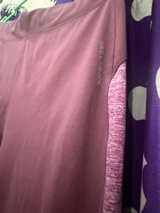 Skechers Maroon Active Leggings