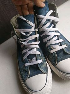 blue fashionable shoes