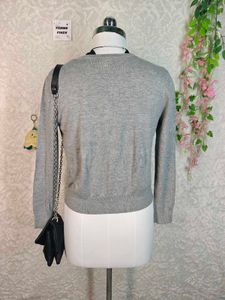 h&amp;m Cozy Grey Cardigan
