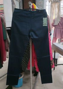 Dark Blue Straight Leg Jeans