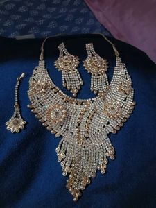 Sparkling Rhinestone Jewelry Set