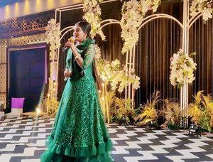Emerald Green Occasion Dress