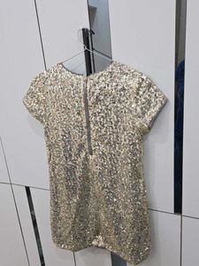 Sparkly Gold Sequin Dress