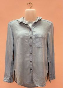Denim Cotton Mix Shirt