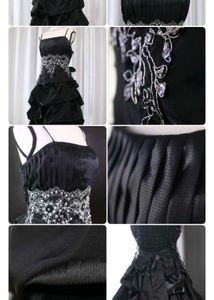 Black Layered Party Dress ❤️‍🔥