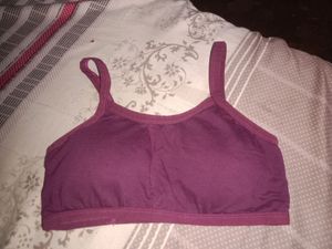 Maroon Paded Bra