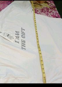 SHEIN White "I AM THE GIFT" T-Shirt Dress