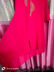 Up Down Handwork Georgette Kurti