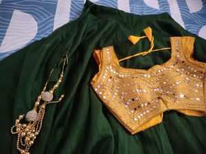 heavy lahenga blouse set