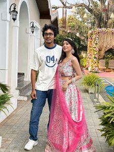 Beautiful Floral Print Lehenga Choli