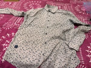 Men's Floral Print Shirt