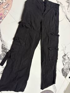 Black Cargo Pants