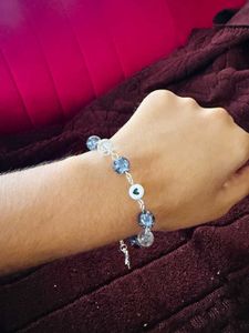 Y2K Bracelet with Heart Charm