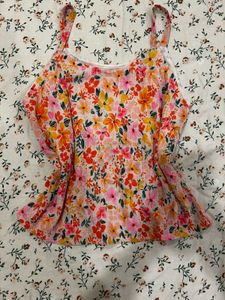 Floral Print Jumpsuit for Summers/Beach