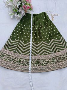 Green Lehnga For Your Princess