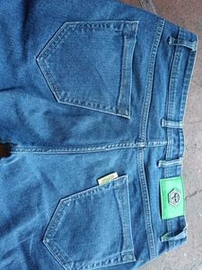 Men's Distressed Blue Denim Jeans