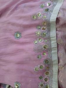 Elegant Pink Saree