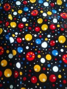Colorful Polka Dot Fabric swal