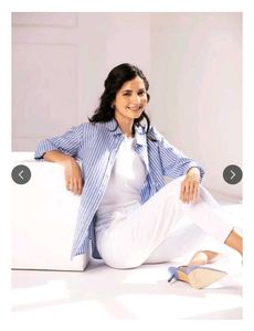 Fablestreet Striped Linen Shirt