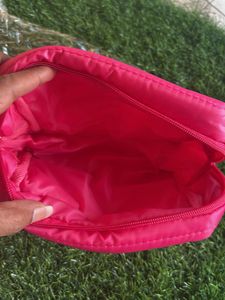 MAC Pink Puffy Pouch