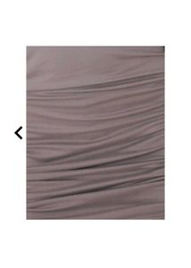 Chic Grey Ruched Ruffle Dress
