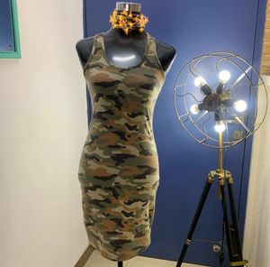 Camouflage Tank Dress