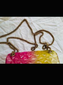  Lulu &amp; Sky Quilted Chain Bag For