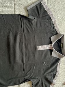 Diesel Polo Shirt - Black &amp; Grey
