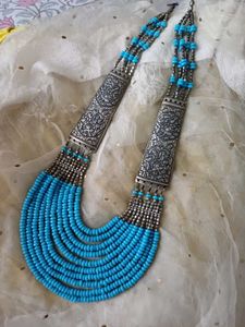 Tibetan Turquoise Beaded Necklace