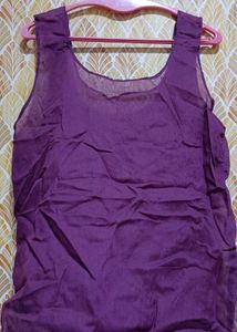 *B1G1*  Ethnic Chikankari Purple Kurta