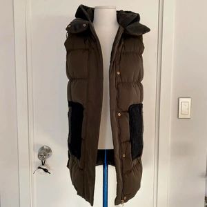 GUESS Puffer Vest with Hood