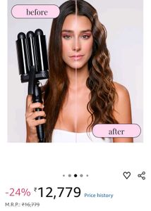 Mermade Hair Pro Waver Black