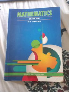 Mathematics Class VIII R.D. Sharma Book