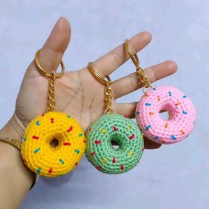 Cute Donut Keychain