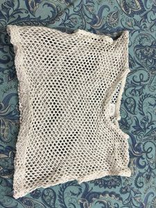 Zara Crochet Knit Top