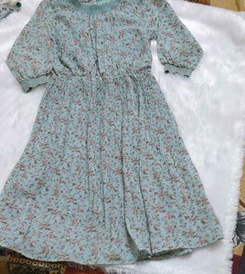 Floral Print Midi Dress