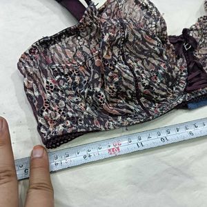 Sheer ⭐Animal Print Bra