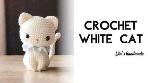 Handmade Crochet Cat Toy 🧸