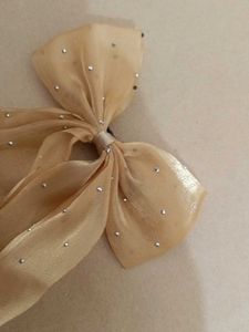 Sparkling Bow Hair Clip