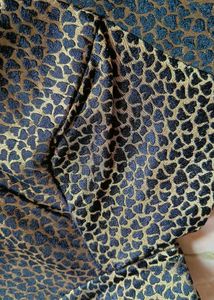 Elegant Black &amp; Gold Brocade Blouse