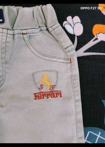 35. Kids Ferrari Cargo Pants