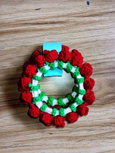 Handmade Crochet Floral Garland