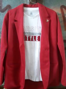 T-shirt With A Jecket