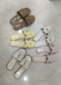 Chic Beige Slide Sandals