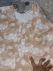 Floral Print Kurta