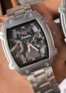 Fenix Premium Skeleton Dial Metal Watch